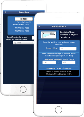 Home Theater app for iPhone and Android